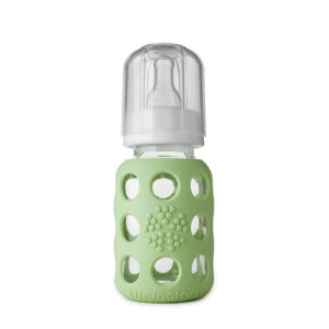 Weego Baby Glass Bottles (BPA-Free) 4oz - Green